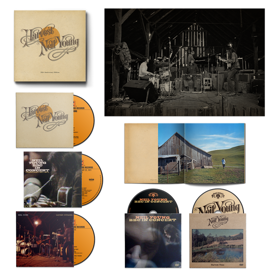 Neil Young - Harvest 50th Anniversary Edtion (3xCD/2xDVD)