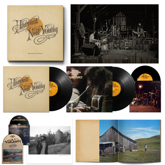 Neil Young - Harvest 50th Anniversary Edtion (3xVinyl/2xDVD)