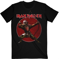 Iron Maiden: Senjutsu Eddie Archer Red Circle T-shirt