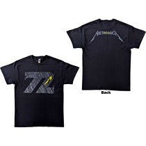 Metallica - 72 Seasons Charred Logo T-shirt