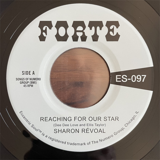 SHARON REVOAL - REACHING FOR OUR STAR B/W RUN BETWEEN THE RAINDROPS (7" Vinyl)