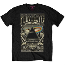 Pink Floyd: Carnegie Hall T-shirts Black L