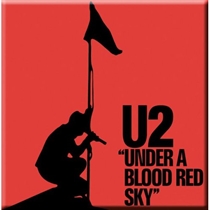 U2: Under A Blood Red Sky Fridge Magnet