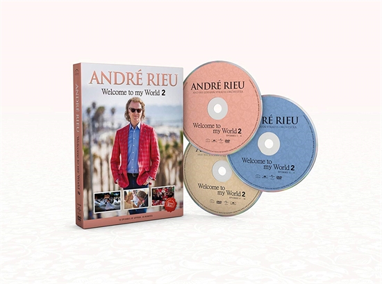 Rieu, Andre & Johann Strauss Orchestra: Welcome To My World 2 (3xDVD)