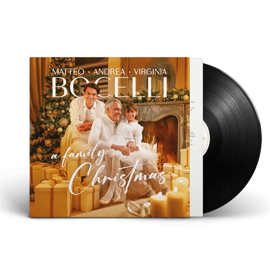 ANDREA BOCELLI, MATTEO BOCELLI, VIRGINIA BOCELLI - A FAMILY CHRISTMAS - LP