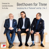 Ax/Kavakos/Ma - Beethoven for Three - Symphony No. 6 and Op. 1, No. 3 (CD)
