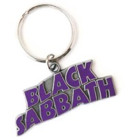 Black Sabbath: Wavy Logo Keychain