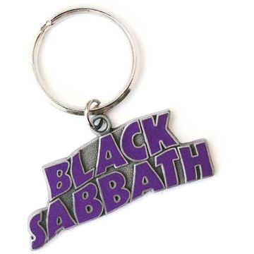 Black Sabbath: Wavy Logo Keychain