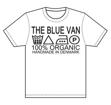 Blue Van: Organic 100% T-shirt