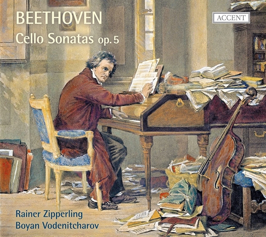 Zipperling, Rainer: Beethoven - Cello Sonatas Op.5 - 12 Variations (CD)