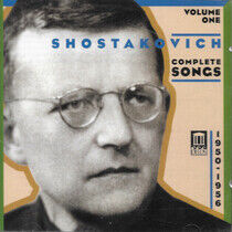 Shostakovich, D. - Complete Songs Vol.1