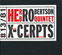 Robertson, Herb -Quintet- - X-Cerpts