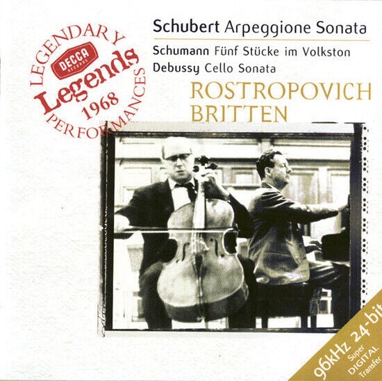 Schubert/Schumann/Debussy - Arpeggione Sonate