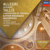 Allegri/Tallis - Miserere/Lamentations of