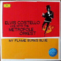 Costello, Elvis - My Flame Burns Blue-Live-