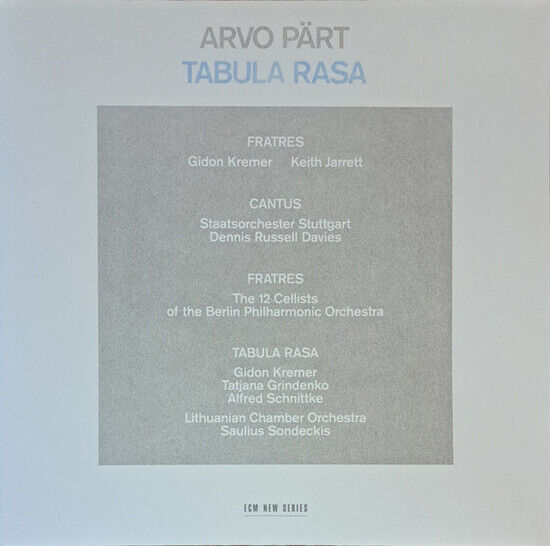 Kremer, Gidon - Part: Tabula Rasa