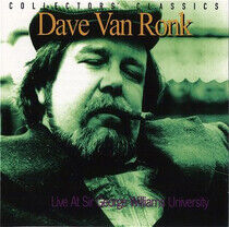 Ronk, Dave Van - Live At Sir George..