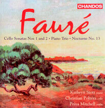 Faure, G. - Cello Sonatas No.1 & 2/Pi