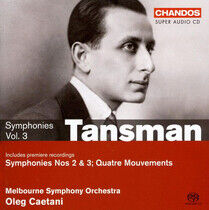 Tansman, A. - Symphonies Vol.3