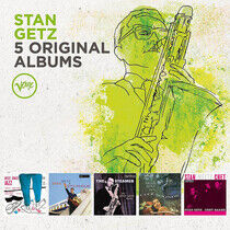 Getz, Stan - 5 Original Albums -Ltd-