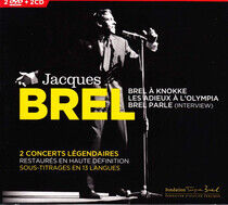 Brel, Jacques - En Concert -CD+Dvd-