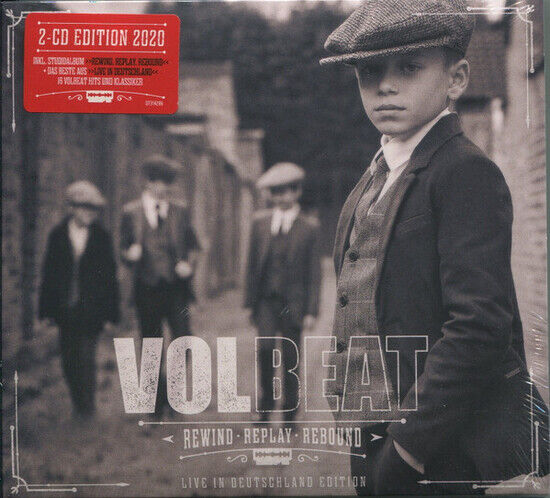 VOLBEAT - REWIND, REPLAY, REBOUND  (2CD, STUDIO + LIVE) (CD)