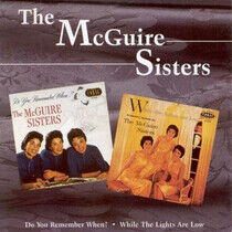 McGuire Sisters - Do You Remember When ? /