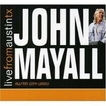 Mayall, John - Live From Austin, Tx