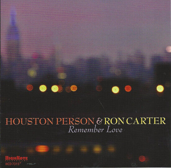Houston Person & Ron Cart - Remember Love