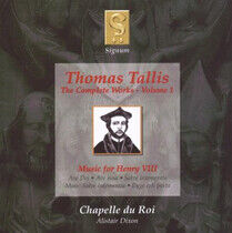 Tallis, T. - Thomas Tallis Vol.1