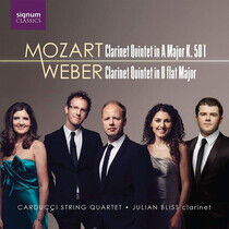 Bliss, Julian - Mozart & Weber Quintets