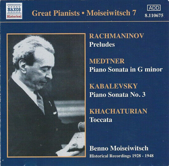 Rachmaninov/Medtner - Historical Recordings