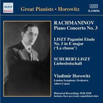 Rachmaninov/Liszt/Schuber - Piano Concerto No.3/Pagan