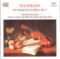 Telemann, G.P. - Six Sonatas For 2 Flutes