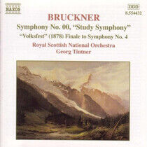 Bruckner, Anton - Symphony No.00-Study Symp