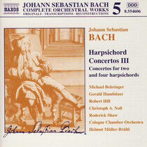 Bach, Johann Sebastian - Harpsichord Concertos Iii