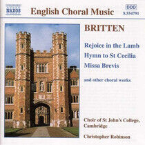 Britten, B. - Rejoice the Lamb/Hymn To