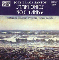 Braga Santos, J. - Symphonies No.3 & 6