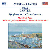 Carter, E. - Piano Concerto/Sym.No.1