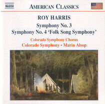 Harris, R. - Symphonies No.3 & 4
