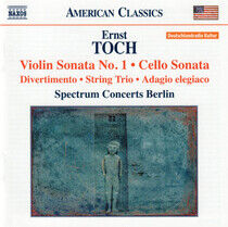 Toch, E. - Violin Sonata No.1/Cello