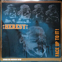 Heresy - Face Up To It! -Lp+CD-