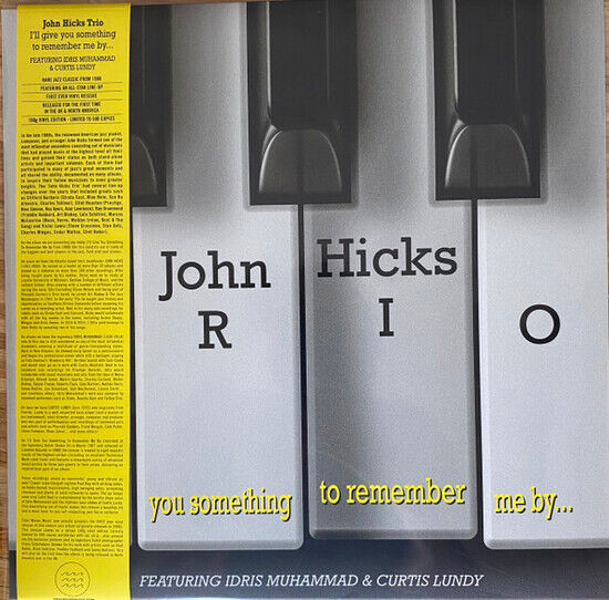 Hicks, John -Trio- - I\'ll Give You.. -Hq-