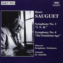 Sauguet, H. - Symphonies 3 & 4