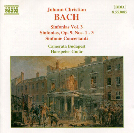 Bach, Johann Christian - Sinfonias Vol.3 No.1-3