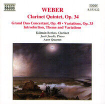 Weber, C.M. von - Clarinet Quintet Op.34