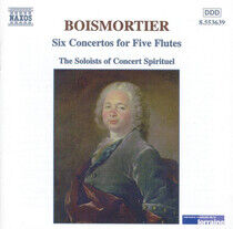 Boismortier, J.B. De - Flute Concerts For 5 Flut