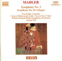 Mahler, G. - Symphony No. 3 & 10 (CD)