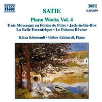 Satie, E. - Piano Works Vol.4