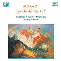 Mozart, Wolfgang Amadeus - Symphonies No. 1-5